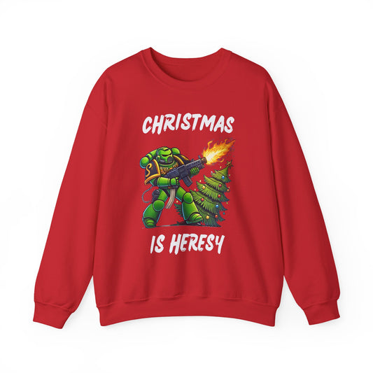 CHRISTMAS IS HERESY Sweatshirt