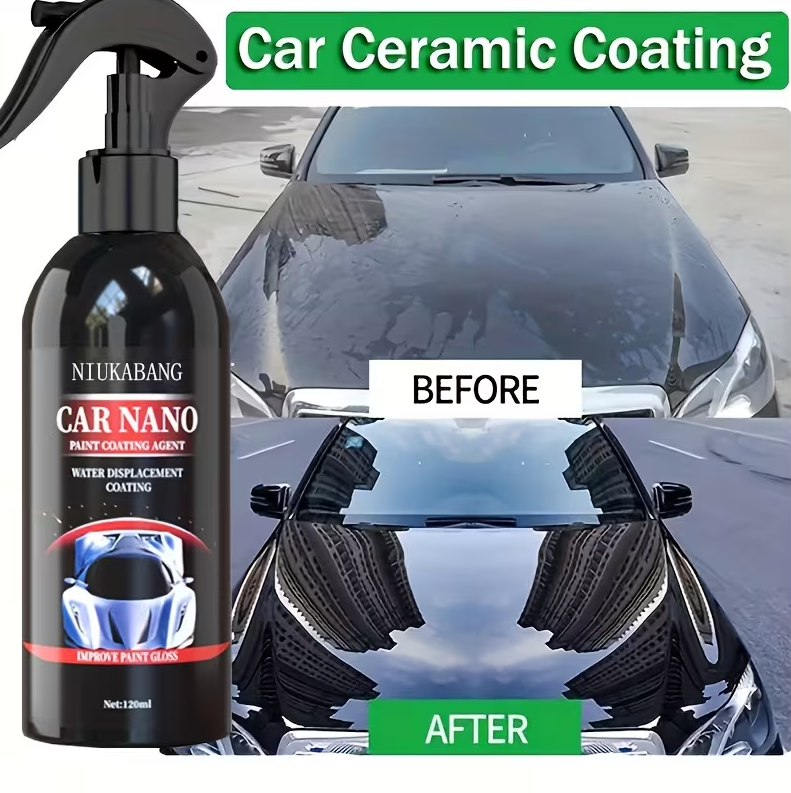 Car Ceramic Coating Spray – Waterproof Paint Protection & Hydrophobic Glass Coating