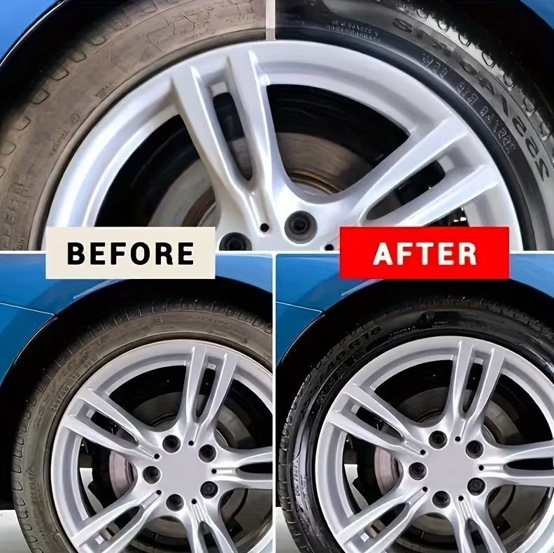 Premium Tire Protection Wax – Durable Gloss Enhancer & Anti-Aging Coating for Long-Lasting Tire Shine